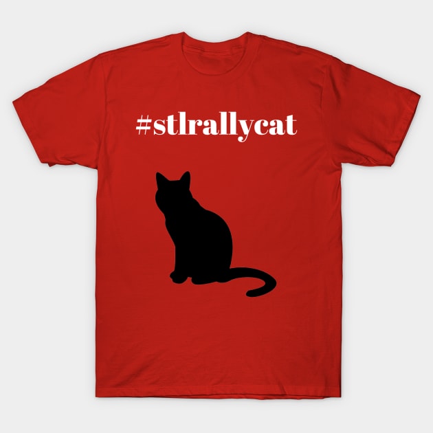 St Louis Rally Cat T-Shirt by SloganDesigner2